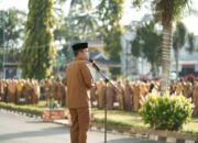 Tekankan Disiplin ASN, Wali Kota Solok Pimpin Apel Gabungan Pascalibur Idulfitri