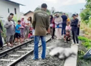 Tragis! Pekerja Flyover Sitinjau Lauik Tewas Tertabrak KA, Masinis Melihat Korban Berbaring di Tengah Rel, Tergeletak Bersimbah Darah, Tubuhnya Terpotong