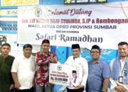 Safari Ramadan di Musala Nur Ishlah Pasar Simpang Haru, Evi Yandri Rajo Budiman Ajak Masyarakat Makmurkan Masjid