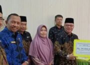 Tenaga Honor, Guru Pendidikan Agama Islam dan Fisabilillah Ketiban Rezeki, Kantor Kementerian Agama Sawahlunto Salurkan Zakat Profesi ASN