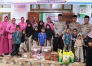 Panti Asuhan Yayasan Bunda Berbagi Simpang Empat, Polres Pasbar Berikan Santunan Anak Yatim