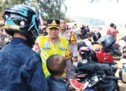 Kapolresta Padang Pantau Pengamanan di Pantai Air Manis, Cegah Praktik Pungli dan Kriminalitas Selama Libur Lebaran