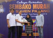 Ramadhan dan Sambut HUT ke-116 Tahun, PT Semen Padang Gelar Sembako Murah Cahaya Ramadhan, 4.000 Paket Disalurkan