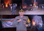 Polres Rangkul Ditreskrimsus Polda Sumbar dan Pemko, Tiga Titik Tambang Liar Diberangus Tim Gabungan 