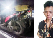 Gagal Beraksi di Nagari Labuah Lima Kaum, Maling Motor Nyaris Tewas Dihakimi Massa, Rekannya Lolos dari Kejaran Warga lalu Ketiduran di Warung