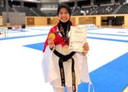 22nd WATA Open International Taekwondo Championship 2026, Atlet Sumbar Ressya FaolinggaSumbang Emas untuk Indonesia