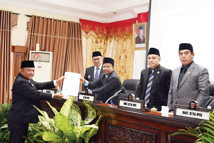 DPRD Sampaikan 147 Rekomendasi Atas LKPJ Walikota Tahun 2025