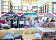 Tangkap 10 Tersangka, Polda Sumbar Gagalkan Peredaran 9,9 Kg Sabu dan 110 Kg Ganja