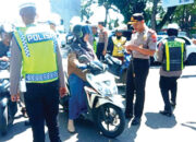 Cegah Curanmor, Polres Tanahdatar Bagikan Kunci Ganda Gratis ke Pengendara