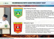 Musrenbang Sumbar 2027, Benni Warlis Dorong Percepatan Infrastruktur dan Pemulihan Pertanian di Agam