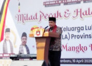 Milad Perak IKLA Riau, Bupati Agam Ajak Perantau Bangun Kampung Halaman