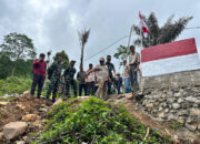 Jembatan Aramco Pegambiran–Rura Patontang Rampung, Bupati dan Dandim 0305 Pasaman Tinjau Lokasi
