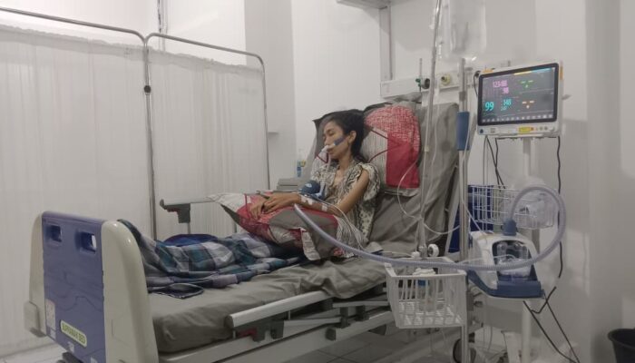 Satu Keluarga di Solok Selatan Butuh Donasi untuk Ibu Muda yang Dirawat Intensif di RSUP M Djamil Padang