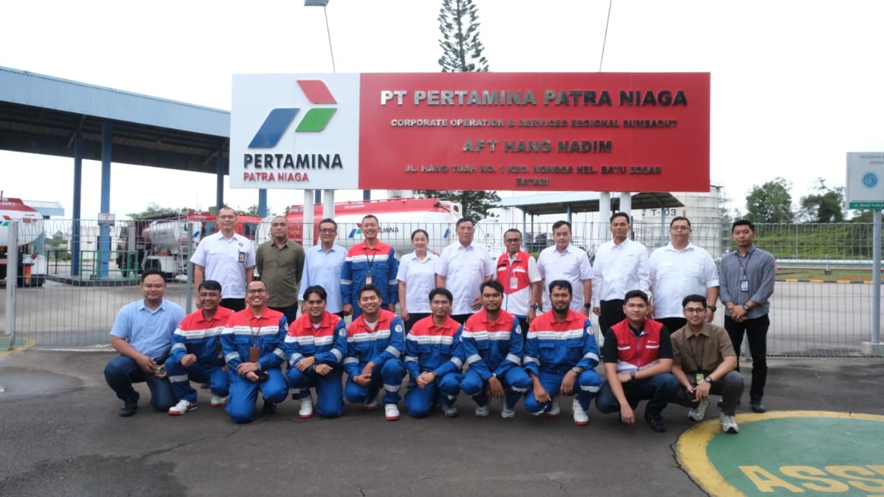 Komut Pertamina Patra Niaga Tinjau AFT Hang Nadim dan IT Tanjung Uban, Perkuat Keandalan Distribusi Energi di Wilayah Barat Indonesia