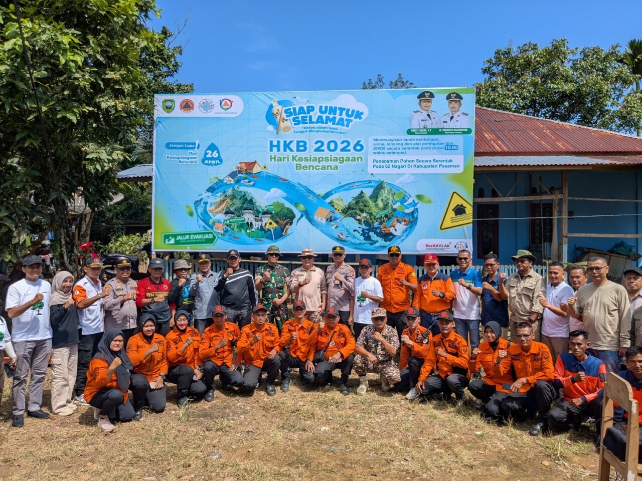 Peringati HKB 2026, Pemkab Pasaman Tanam 6.200 Pohon Serentak di 62 Nagari