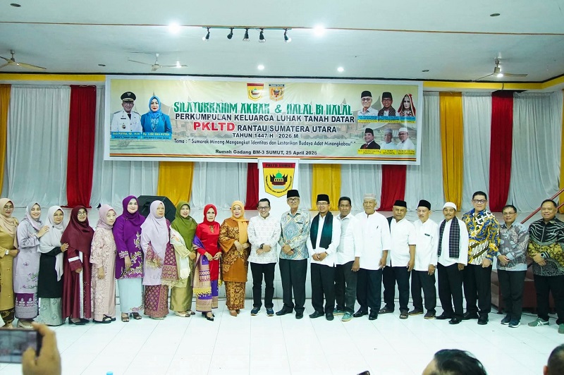 Silaturahmi Akbar PKLTD Rantau, Sumatera Utara Pererat Kebersamaan Perantau dengan Tanah Datar