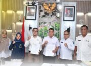 Sekda Bersama Kepala BDTBT, Teken Naskah Hibah Barang Milik Negara