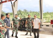 Wakil Bupati Mentawai  Sambut Kunjungan Pangdam, Pastikan Kesiapan Bandara dan Cek Dapur SPPG yang Akan Diresmikan Presiden di Desa Goisooinan
