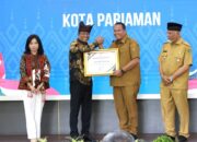 Wali Kota Yota Balad Terima Penghargaan Menteri Hukum RI