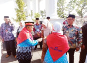 Haru Pelepasan Jamaah Haji Bukittinggi, Kloter 7 Berangkat ke Madinah