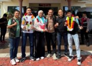 Kepulangan Disambut Meriah, Tiga Pesilat Sumbar SabetMedali di Belgia Open 2026