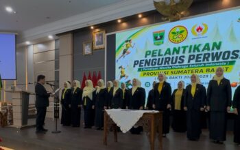 Perwosi Sumbar Resmi Dilantik, Siap Dongkrak Prestasi Atlet Wanita Menuju PON NTT-NTB