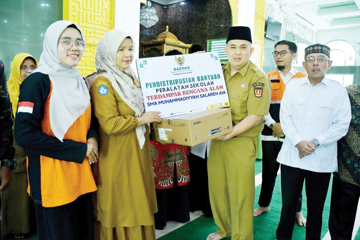Untuk 151 Mustahik di 16 Kecamatan, Baznas Agam Salurkan Rp410 Juta Zakat