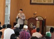 Kapolsek Datangi Masjid Musafir, Ekonomi Sedang Sulit, Jangan Pakai Perhiasan Berlebihan
