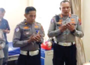 Ditlantas Polda Sumbar Tunjukkan Solidaritas, Dirlantas Besuk Kasubdit Kamsel yang Sakit