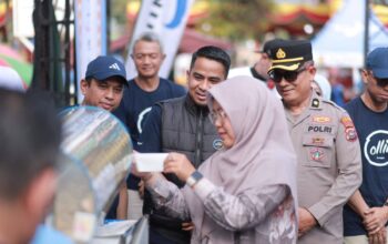 Wako Solok Ramaikan Fun Walk Gebyar Bank Nagari, Dorong UMKM dan Digitalisasi Keuangan