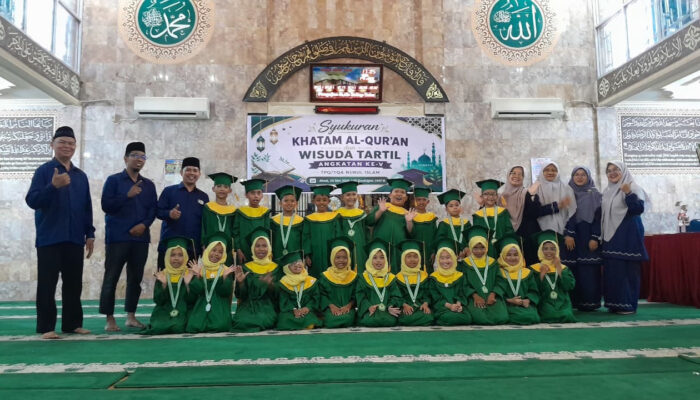 Khatam Quran dan Wisuda Tartil Angkatan V TPQ/TQA Nurul Islam, Cetak Generasi Pengawal Smart Surau Masa Depan Kota Padang