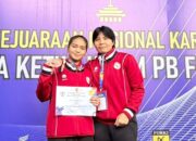 Zafirah Ghassani Sabet Perunggu, Harumkan Nama Sumbar di Kejurnas Karate
