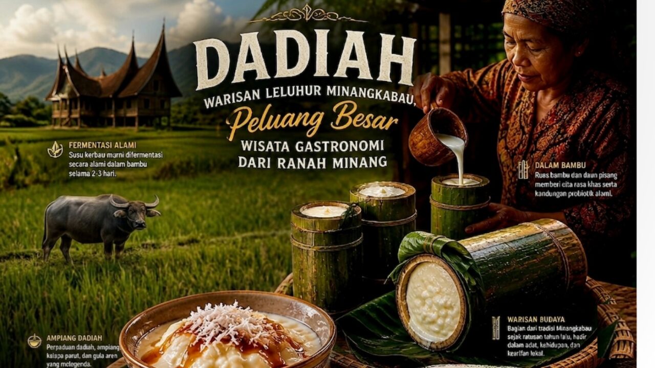 Dadiah dan Peluang Besar Wisata Gastronomi dari Ranah Minang