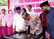 Kapolda Sumbar Gatot Tri Suryanta, Resmikan GOR dan Groundbreaking Asrama SLB Kemala Bhayangkari di Lintau