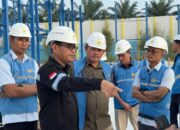 Perkuat Keandalan Kelistrikan Riau, PLN UIP Sumbagteng Tinjau Pembangunan PLTGM Peaker 200 MW di Bengkalis