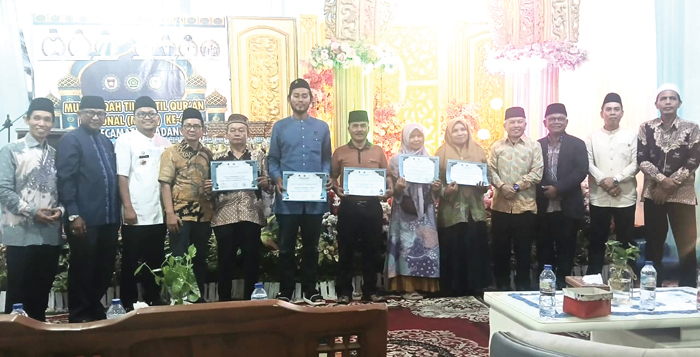 MTQN ke-42 Padang Barat Resmi Ditutup, Menopang Program Smart Surau
