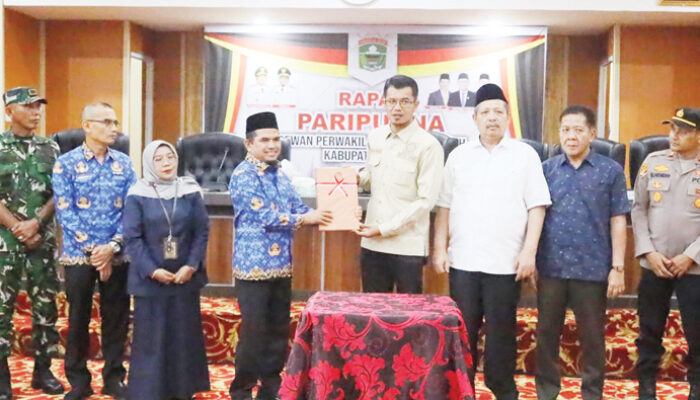 DPRD Kabupaten Solok Gelar Rapat Paripurna, Bupati Sampaikan Nota Penjelasan Ranperda Pertanggungjawaban Pelaksanaan APBD TA 2025