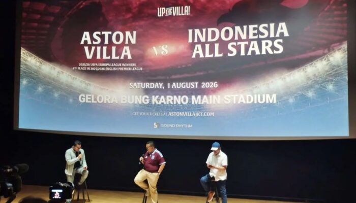 Aston Villa Sambangi Jakarta 1 Agustus, Hadapi Indonesia All Stars di SUGBK