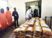 145 Kg Ganja asal Sumut Dimusnahkan, Kurir, Bandar dan Pemodal Terancam Hukuman Mati, Tersangka Akui sudah Tiga Kali Menyelundupkan