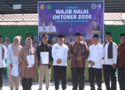 Wawako Solok Suryadi Nurdal Tegaskan, Jaminan Produk Halal Salah Satu Program Strategis Nasional