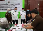Yota Balad Hadiri Pemusnahan Barang Bukti