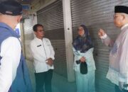 Tinjau Pasar Pusat, Wako Hendri Arnis Sesali Adanya Temuan Toko  Belum Dimanfaatkan