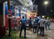 Penertiban Pemakaian Tenaga Listrik di Pantai Taplau Padang, PLN Turunkan 70 Personel Cegah Risiko Kebakaran