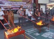 Kejari Padang Warning Keras, Padang Belum Aman dari Narkotika!, 4 Kilogram Sabu dan Ratusan Ekstasi Dibakar