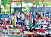 Bunda PAUD Agam Hadiri Lomba Mewarnai Tingkat TK/PAUD