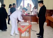 Bupati Lantik Narja Sebagai Pj Kepala Desa Goisooinan Sipora Utara