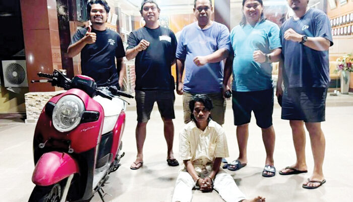 Curi Honda Scoopy, Residivis Ditangkap lagi