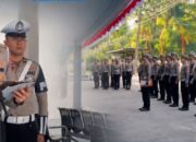 Pimpin Apel Pagi Jam Pimpinan, Dirlantas Tekankan Disiplin, Profesionalisme dan Pelayanan Humanis