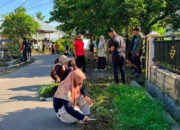 Diskominfo Libatkan Bapperida, Warga dan Mahasiswa KKN, Gelar Goro Massal dengan Sasaran Sampah dan Tanaman Mengganggu