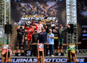 Raih Podium Perdana, Valrossi dan CRF250R Melesat di Kejurnas Motocross Bekasi